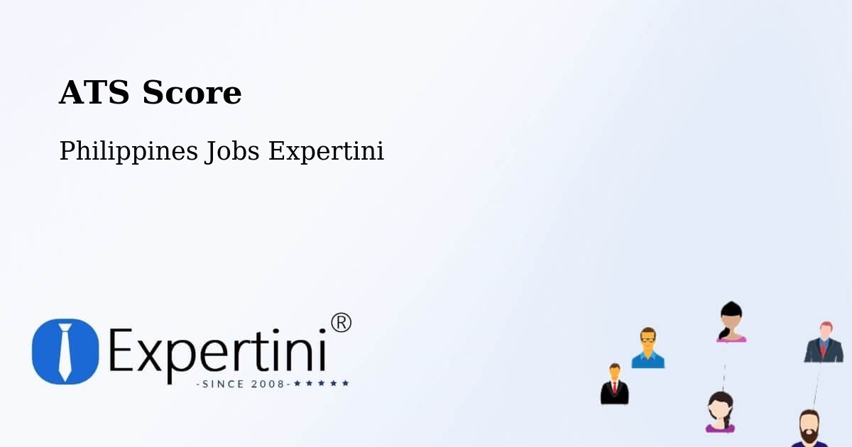 Resume ATS Score & Job Description Match Tool – Carrascal - Philippines Jobs Expertini