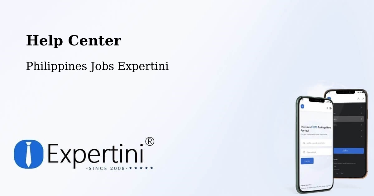 Help Center – Carrascal - Philippines Jobs Expertini