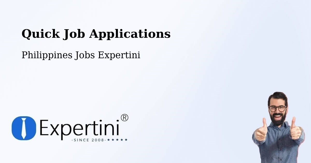 Quick Apply Feature – Carrascal - Philippines Jobs Expertini